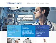 Tablet Screenshot of medicalsalus.it